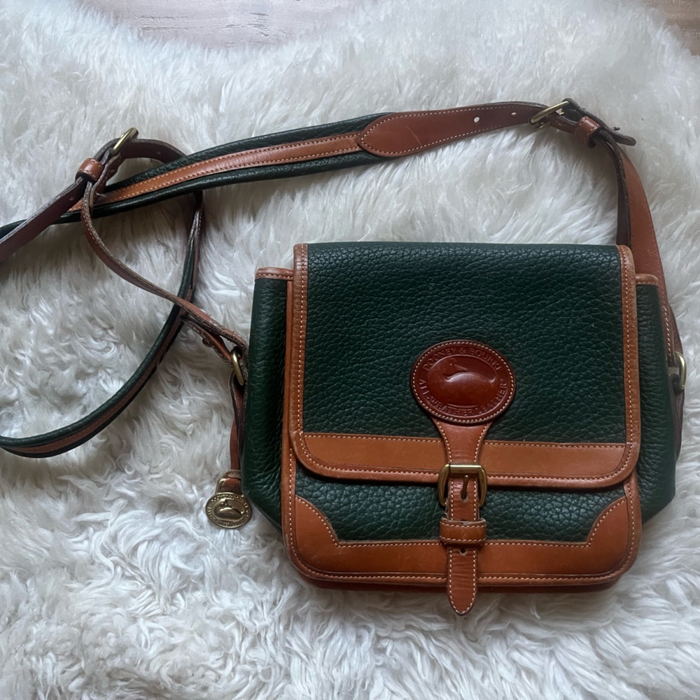 Vintage Dooney & Bourke All Weather Leather Crossbody